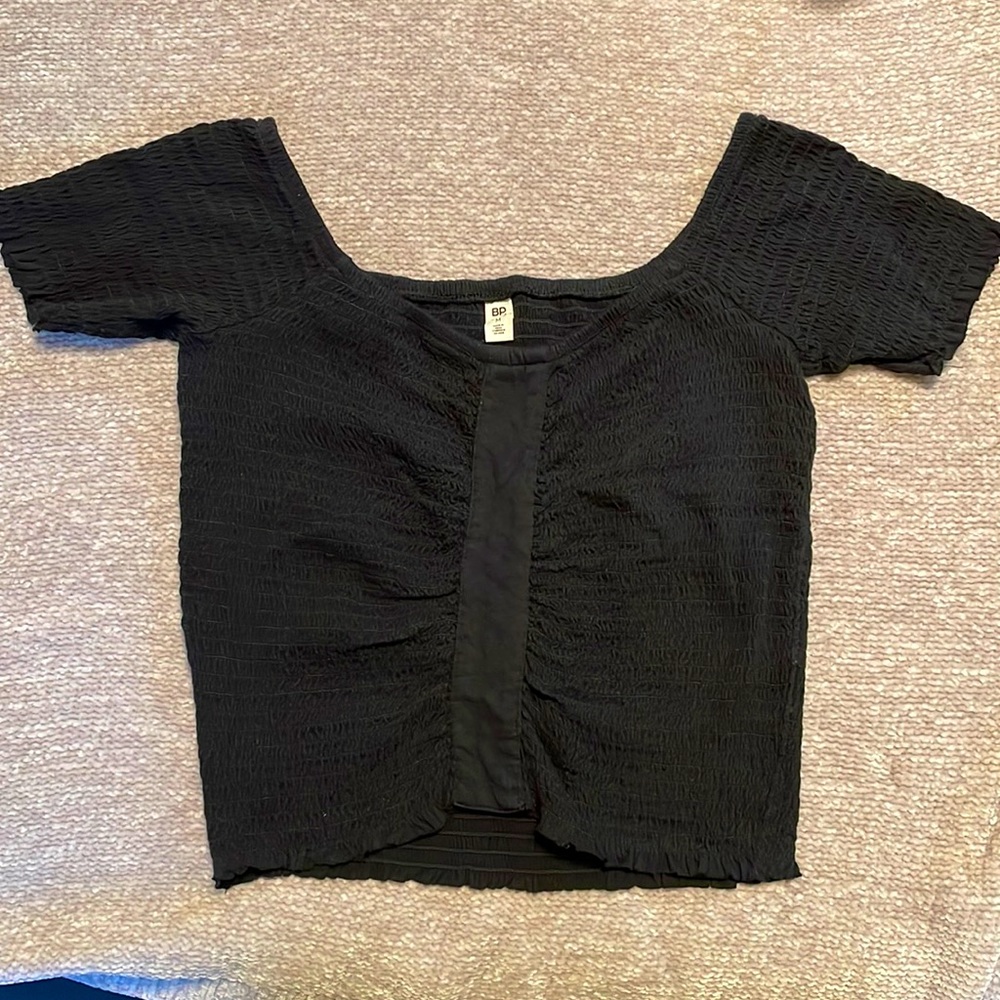 BP scrunch short sleeve top